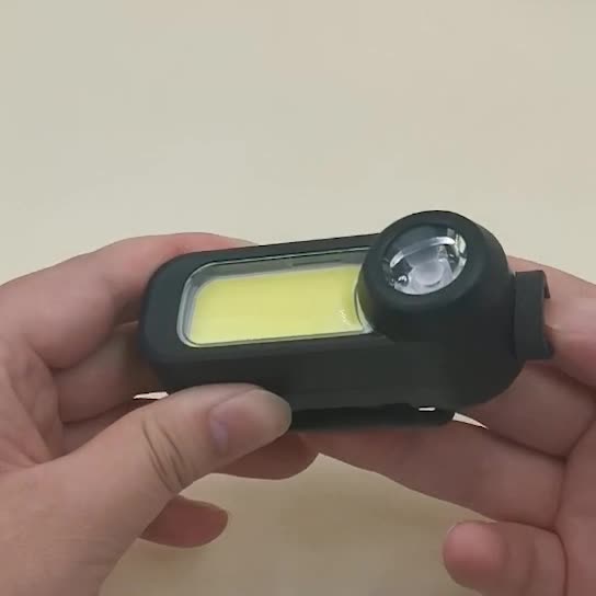 Headlight strong light charging home outdoor led head-mounted cob headlight night fishing special flashlight dual light source